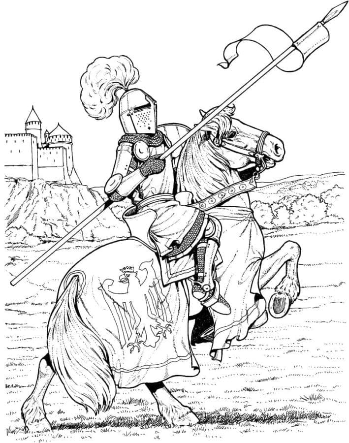 Free printable Middle Ages coloring page #201383 from Characters collection