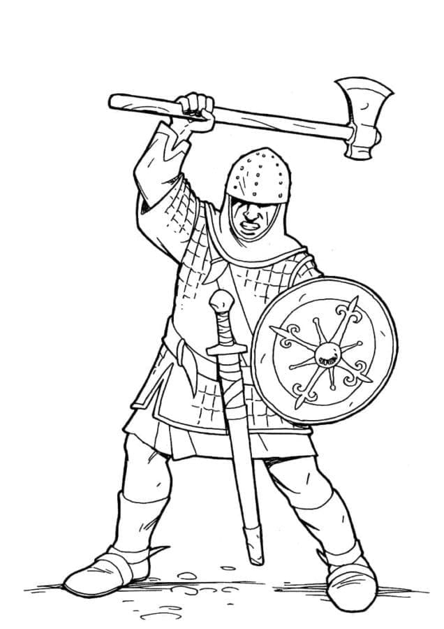 Free printable Middle Ages coloring page #201385 from Characters collection