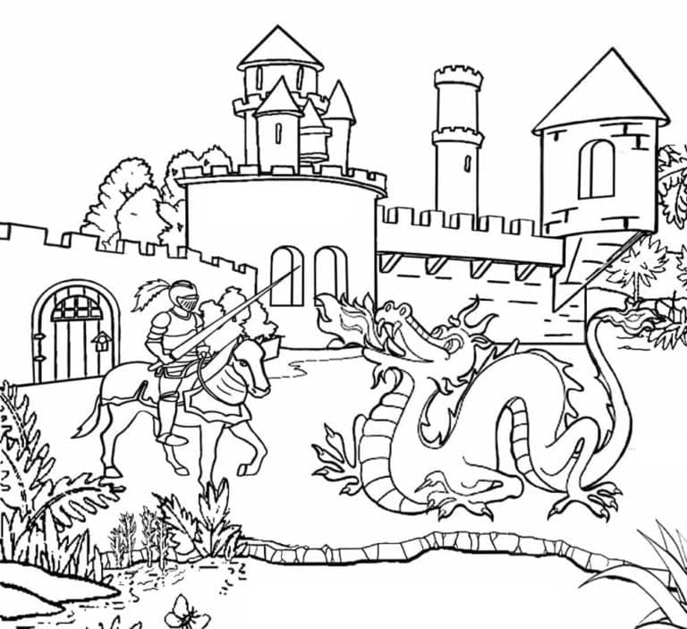 Free printable Middle Ages coloring page #201390 from Characters collection