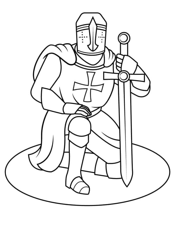 Free printable Middle Ages coloring page #201423 from Characters collection