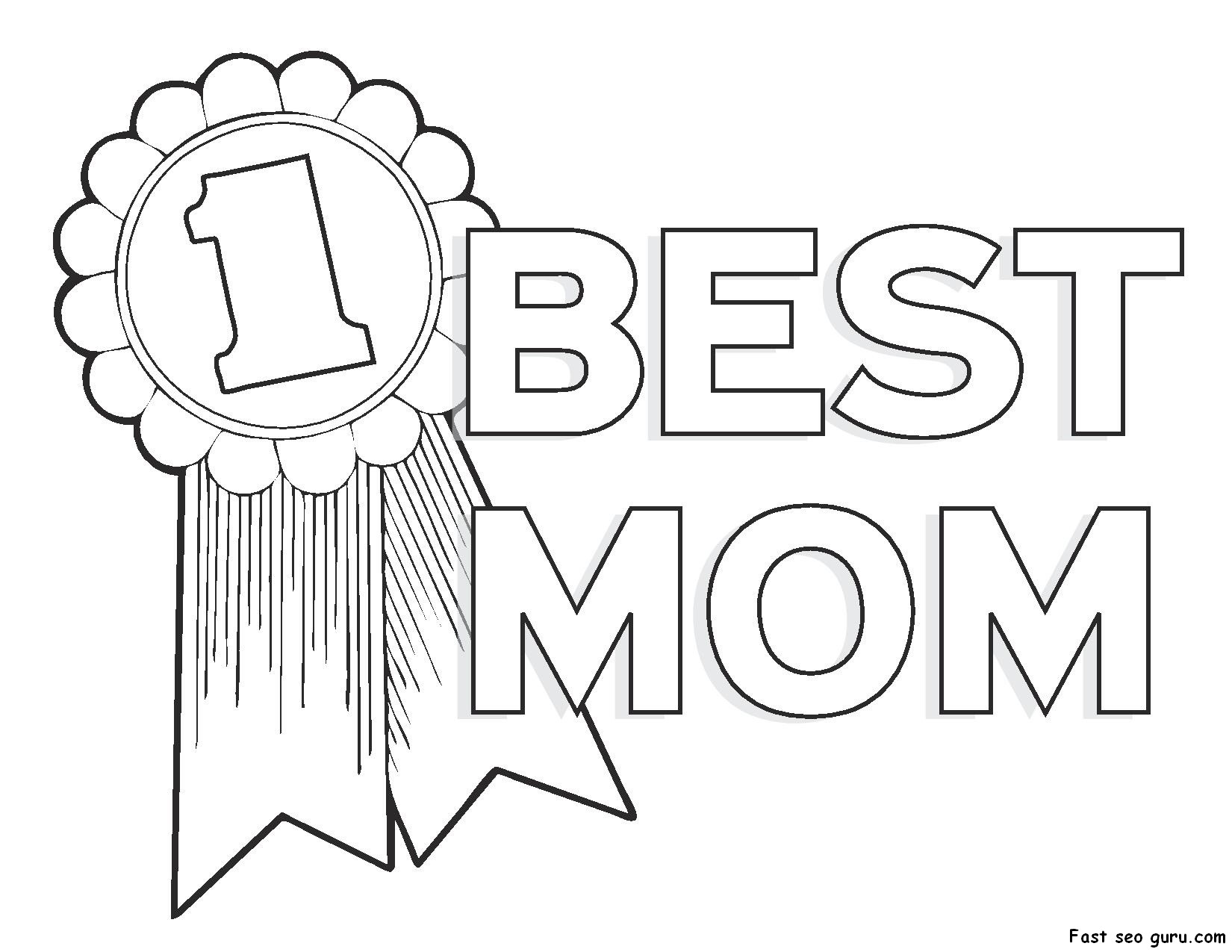 Coloring page: Mom (Characters) #101082 - Free Printable Coloring Pages