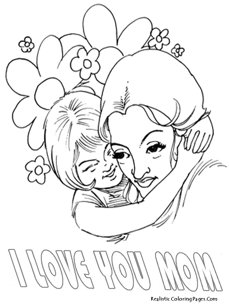 Coloring page: Mom (Characters) #101097 - Free Printable Coloring Pages