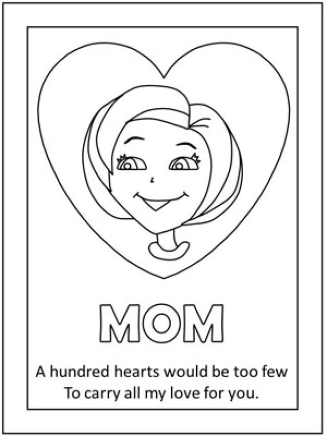 Coloring page: Mom (Characters) #101177 - Free Printable Coloring Pages