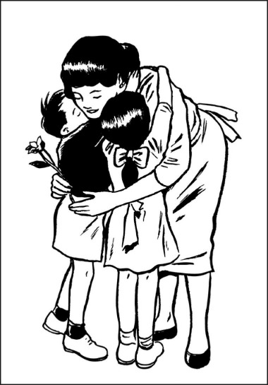 Coloring page: Mom (Characters) #101270 - Free Printable Coloring Pages