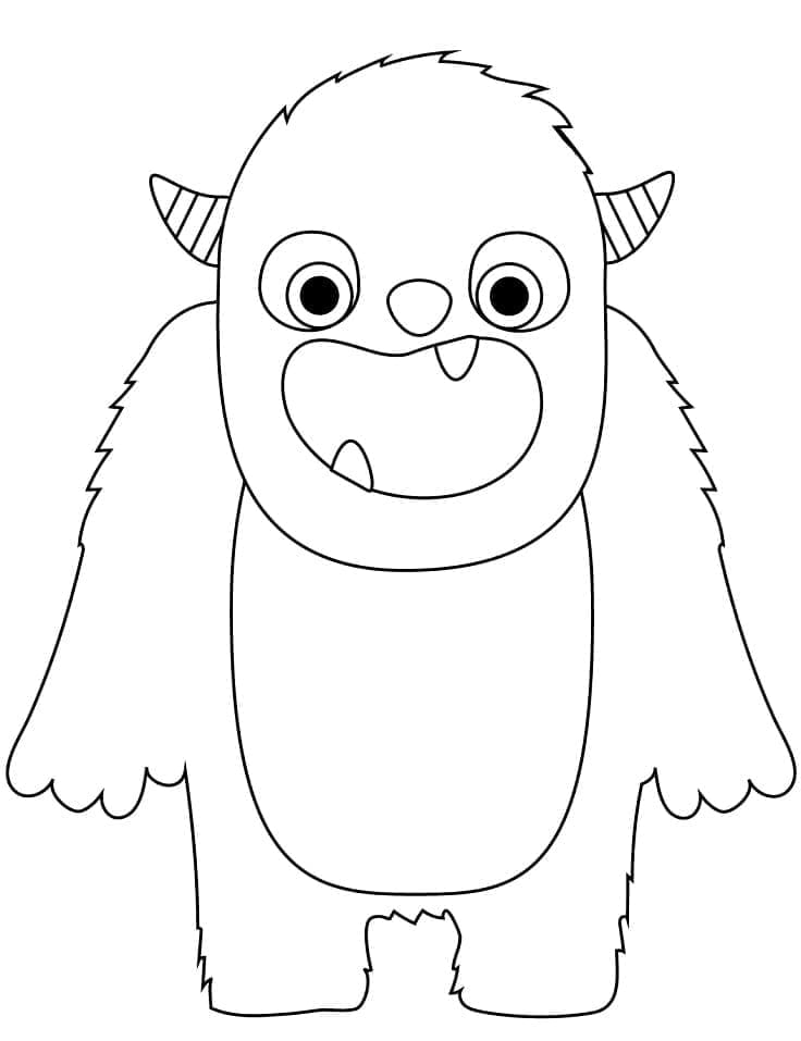 Coloring page: Monster (Characters) #183734 - Free Printable Coloring Pages