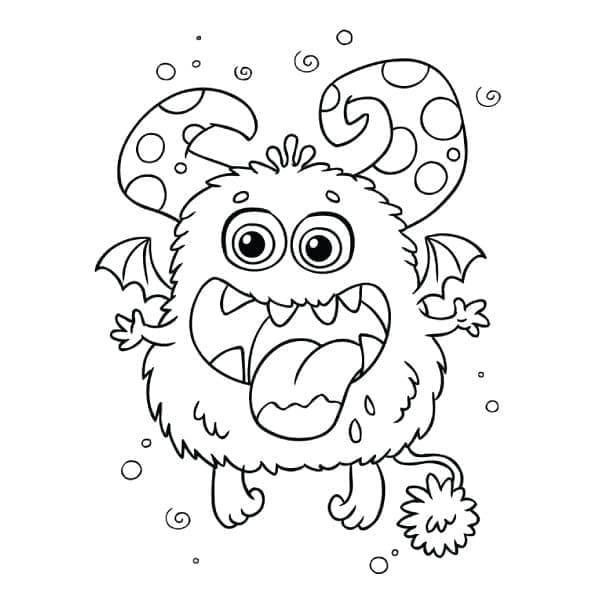 Coloring page: Monster (Characters) #183737 - Free Printable Coloring Pages