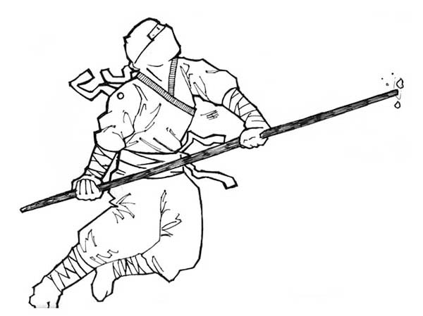 Coloring page: Ninja (Characters) #147967 - Free Printable Coloring Pages