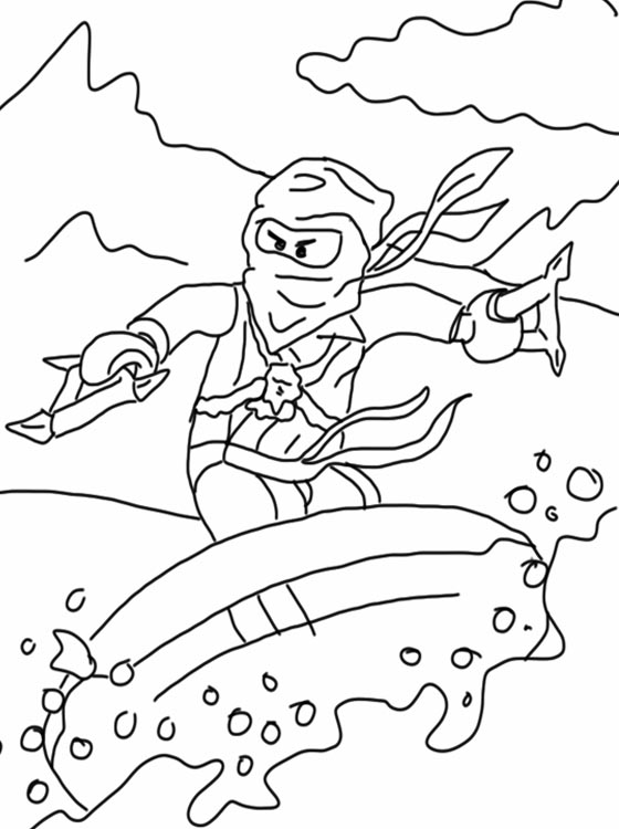 Coloring page: Ninja (Characters) #147997 - Free Printable Coloring Pages