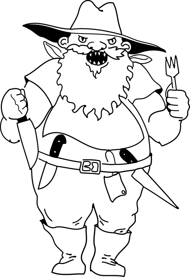 Coloring page: Ogre (Characters) #102806 - Free Printable Coloring Pages