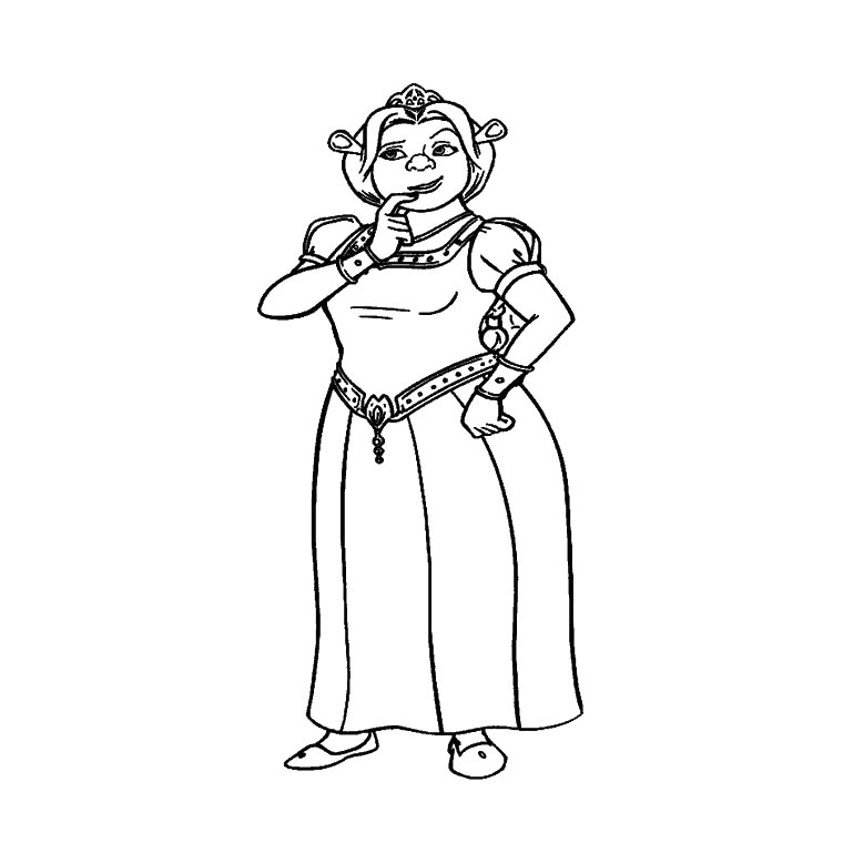 Coloring page: Ogre (Characters) #102810 - Free Printable Coloring Pages