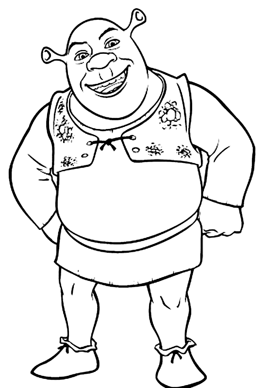 Coloring page: Ogre (Characters) #102834 - Free Printable Coloring Pages