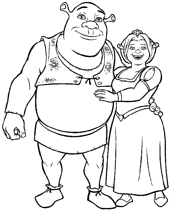 Coloring page: Ogre (Characters) #102858 - Free Printable Coloring Pages