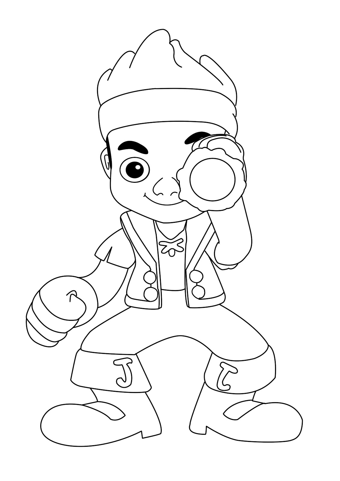 Coloring page: Pirate (Characters) #105040 - Free Printable Coloring Pages