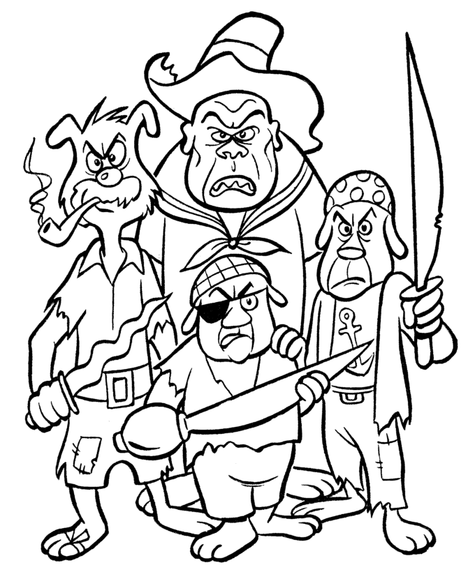 Coloring page: Pirate (Characters) #105046 - Free Printable Coloring Pages