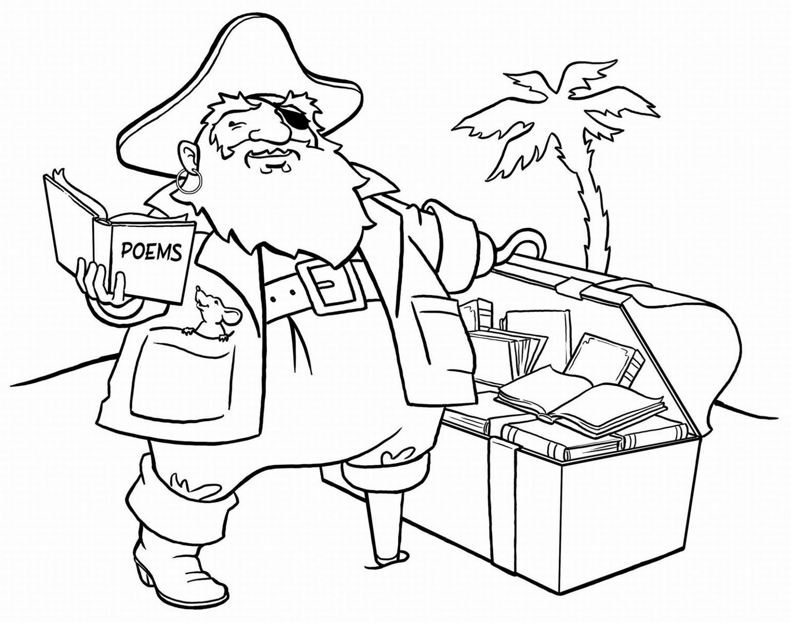 Coloring page: Pirate (Characters) #105048 - Free Printable Coloring Pages