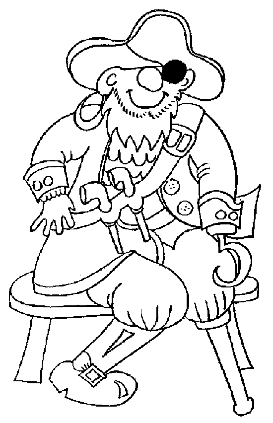 Coloring page: Pirate (Characters) #105051 - Free Printable Coloring Pages