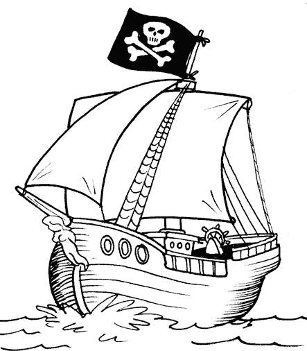 Coloring page: Pirate (Characters) #105055 - Free Printable Coloring Pages