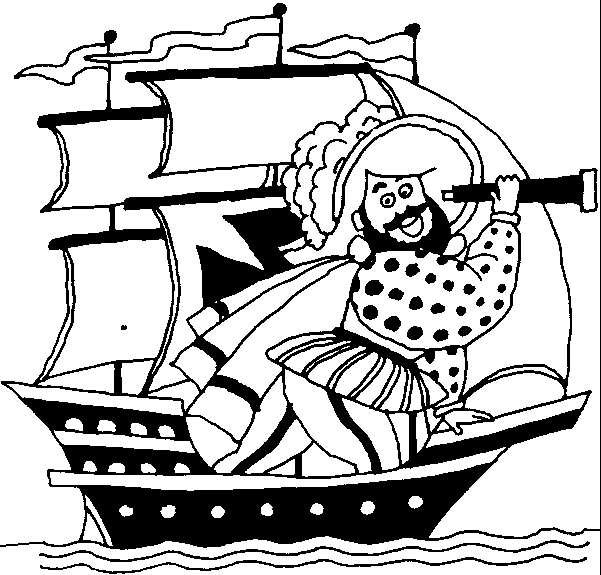 Coloring page: Pirate (Characters) #105085 - Free Printable Coloring Pages