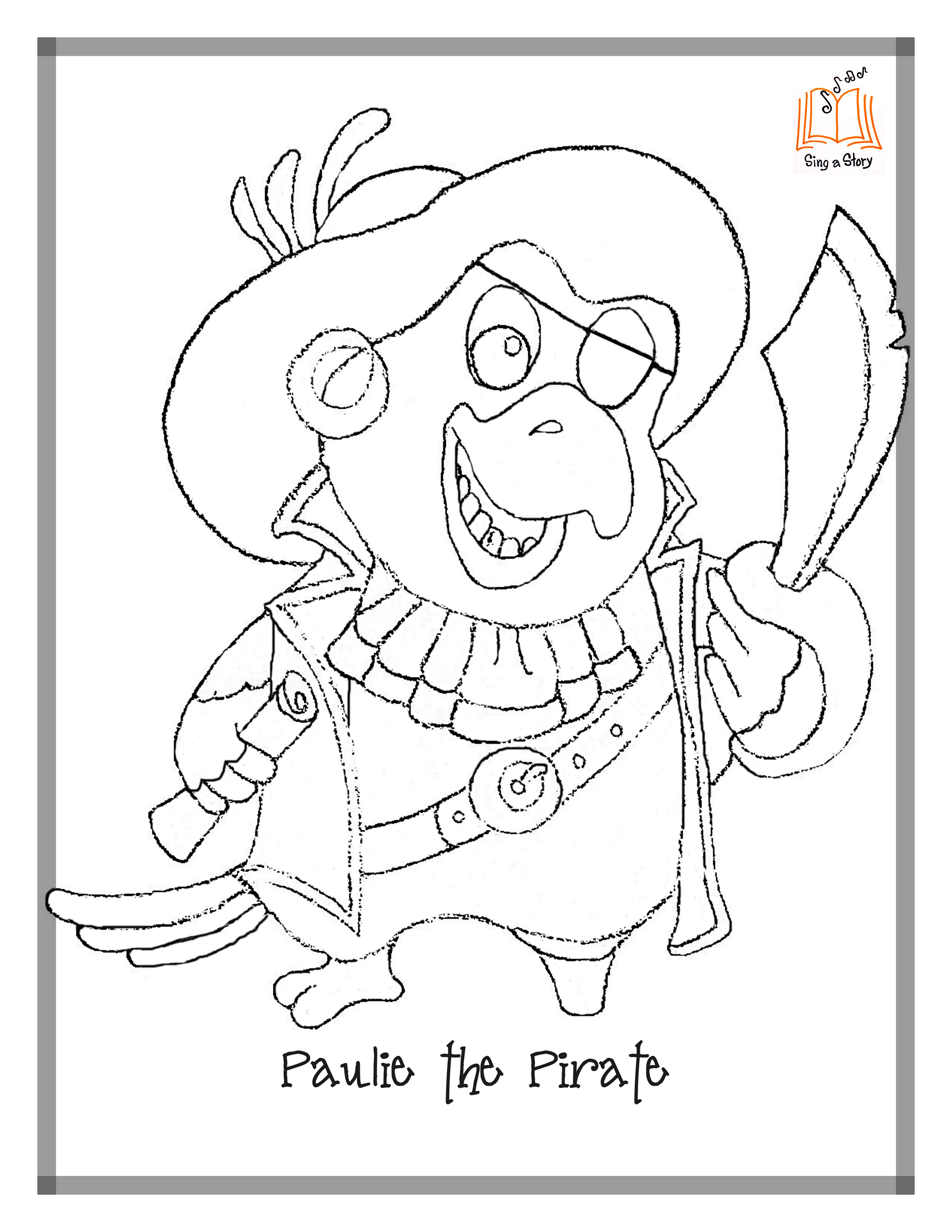 Coloring page: Pirate (Characters) #105102 - Free Printable Coloring Pages