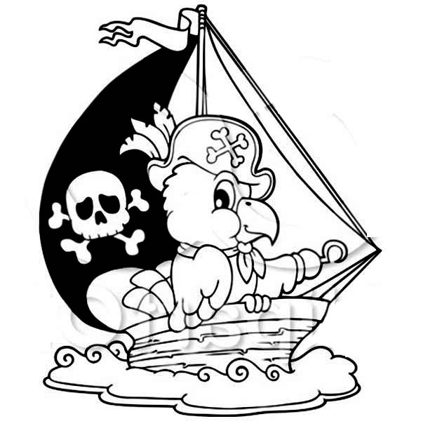 Coloring page: Pirate (Characters) #105129 - Free Printable Coloring Pages