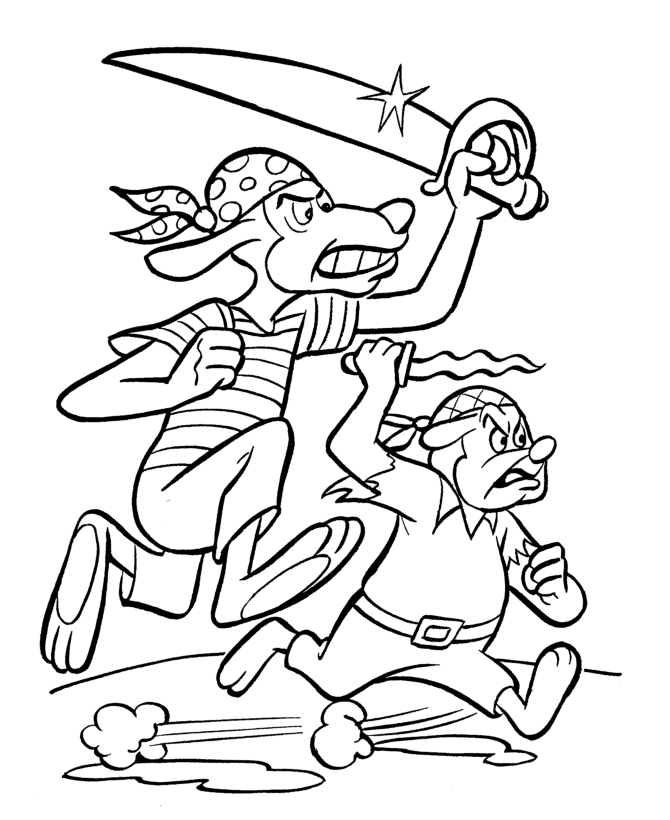Coloring page: Pirate (Characters) #105130 - Free Printable Coloring Pages