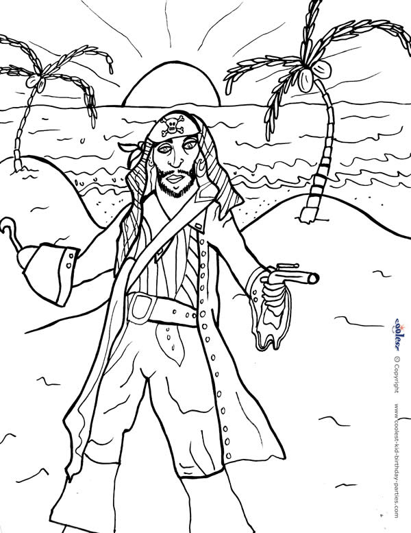 Coloring page: Pirate (Characters) #105161 - Free Printable Coloring Pages