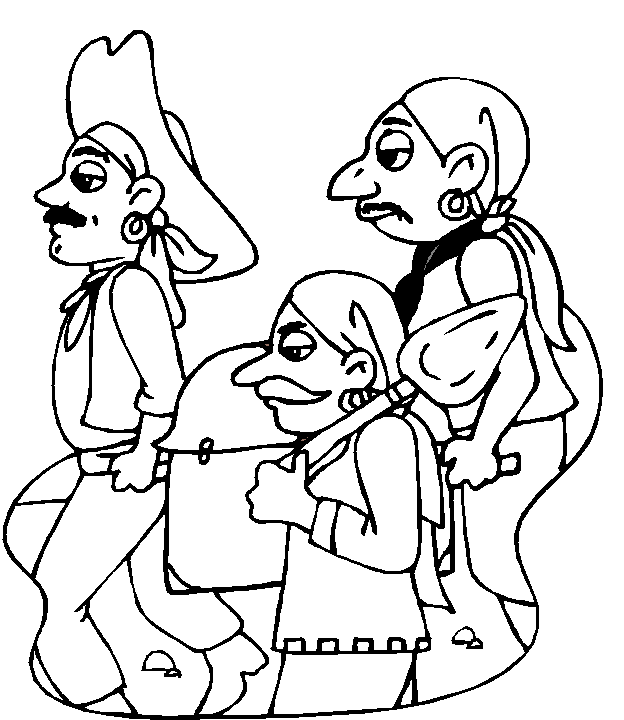 Coloring page: Pirate (Characters) #105180 - Free Printable Coloring Pages