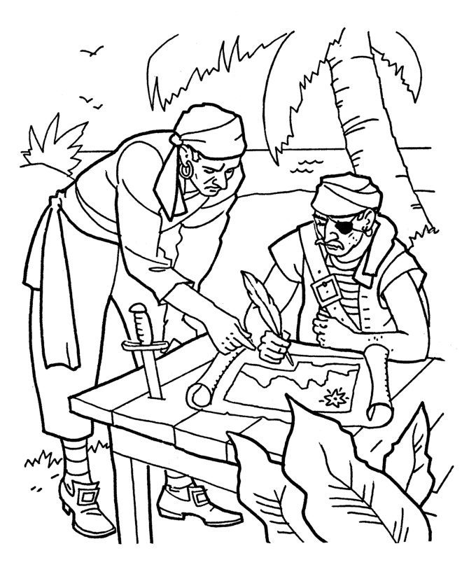 Coloring page: Pirate (Characters) #105182 - Free Printable Coloring Pages
