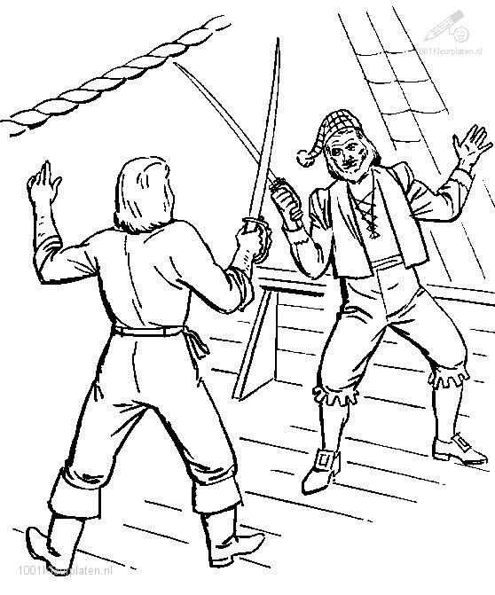 Coloring page: Pirate (Characters) #105187 - Free Printable Coloring Pages