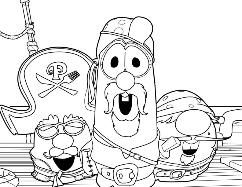 Coloring page: Pirate (Characters) #105191 - Free Printable Coloring Pages