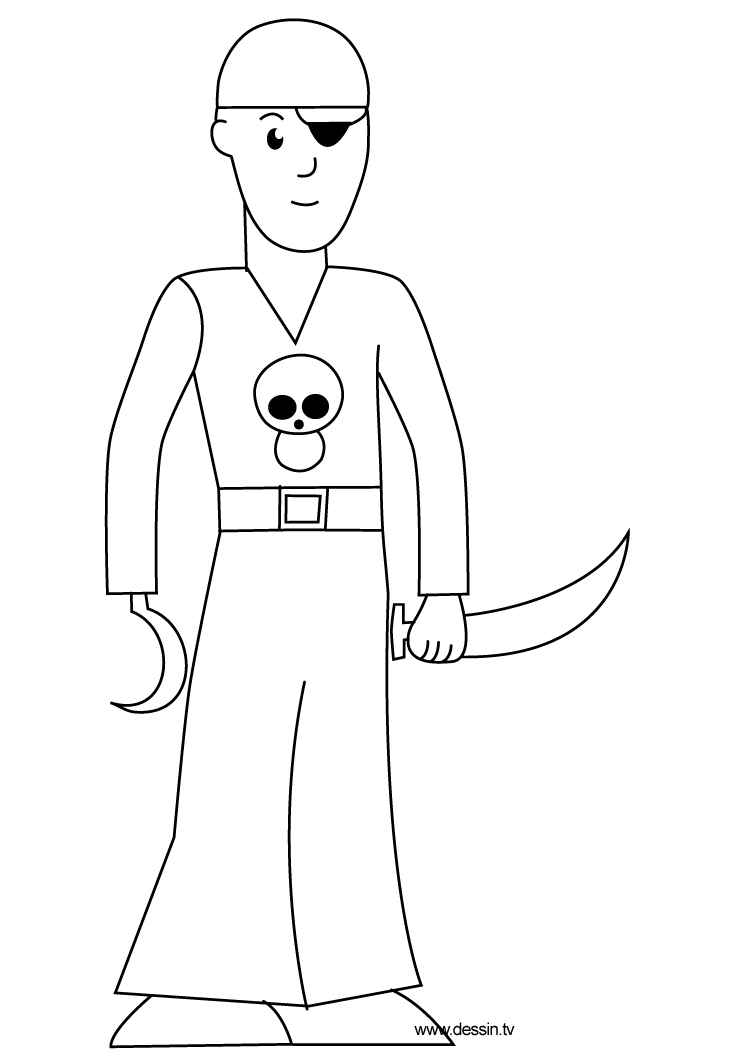 Coloring page: Pirate (Characters) #105206 - Free Printable Coloring Pages