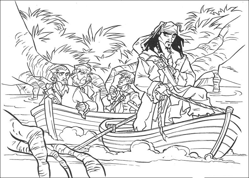 Coloring page: Pirate (Characters) #105214 - Free Printable Coloring Pages