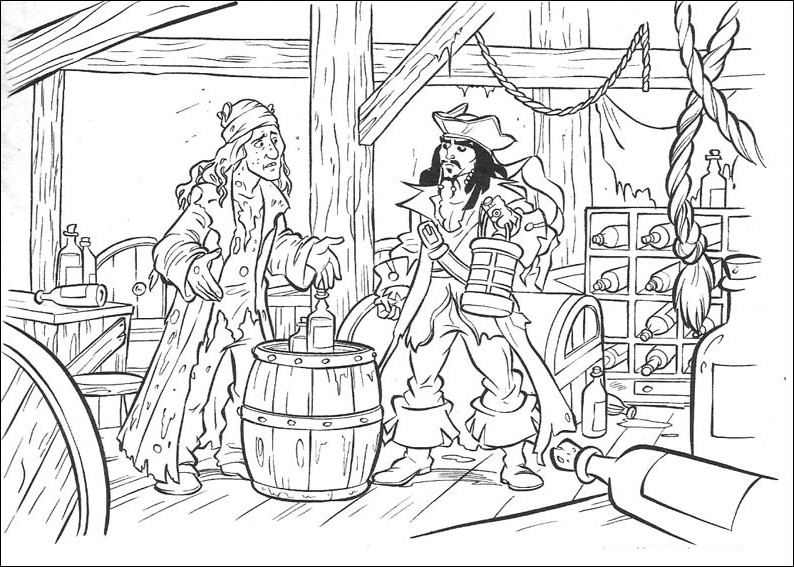 Coloring page: Pirate (Characters) #105221 - Free Printable Coloring Pages