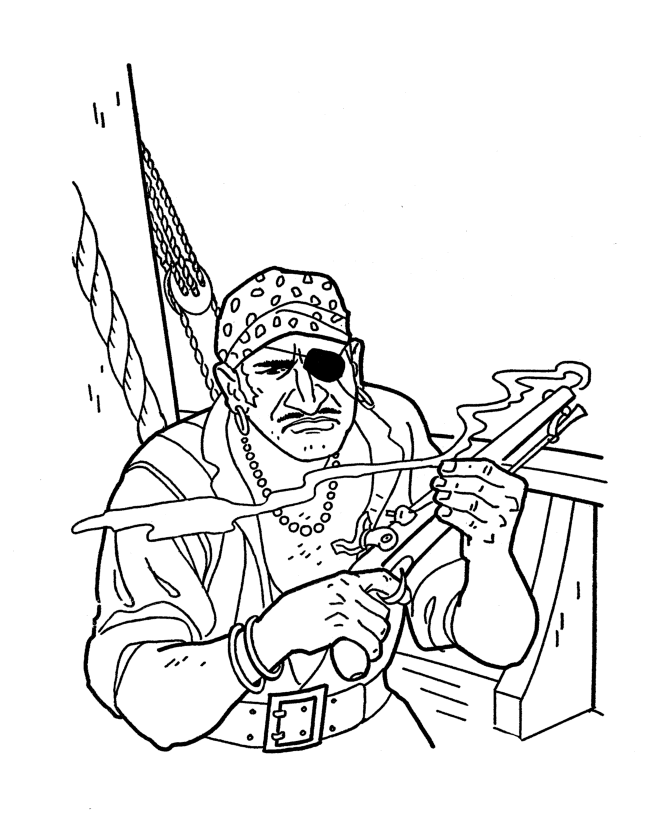 Coloring page: Pirate (Characters) #105244 - Free Printable Coloring Pages