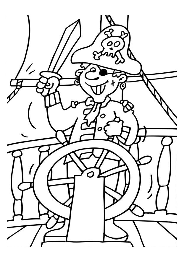 Coloring page: Pirate (Characters) #105250 - Free Printable Coloring Pages