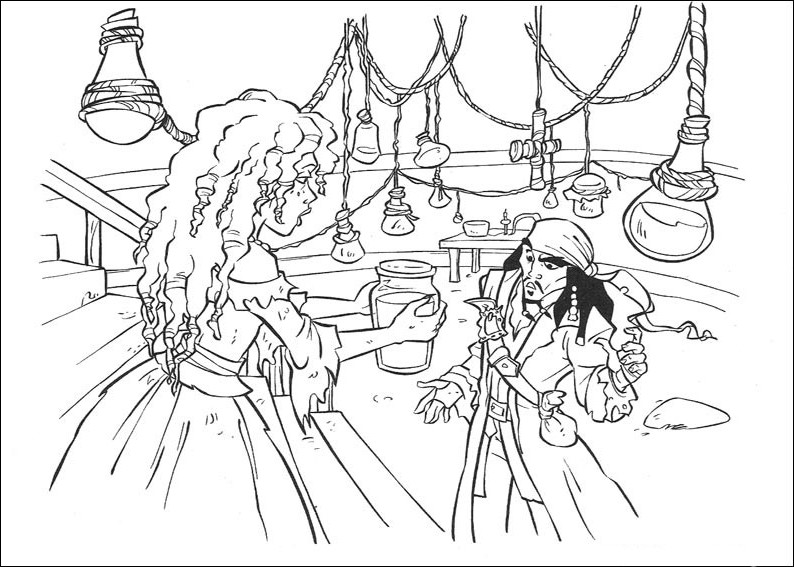 Coloring page: Pirate (Characters) #105256 - Free Printable Coloring Pages