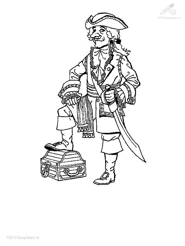 Coloring page: Pirate (Characters) #105279 - Free Printable Coloring Pages