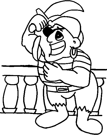 Coloring page: Pirate (Characters) #105300 - Free Printable Coloring Pages