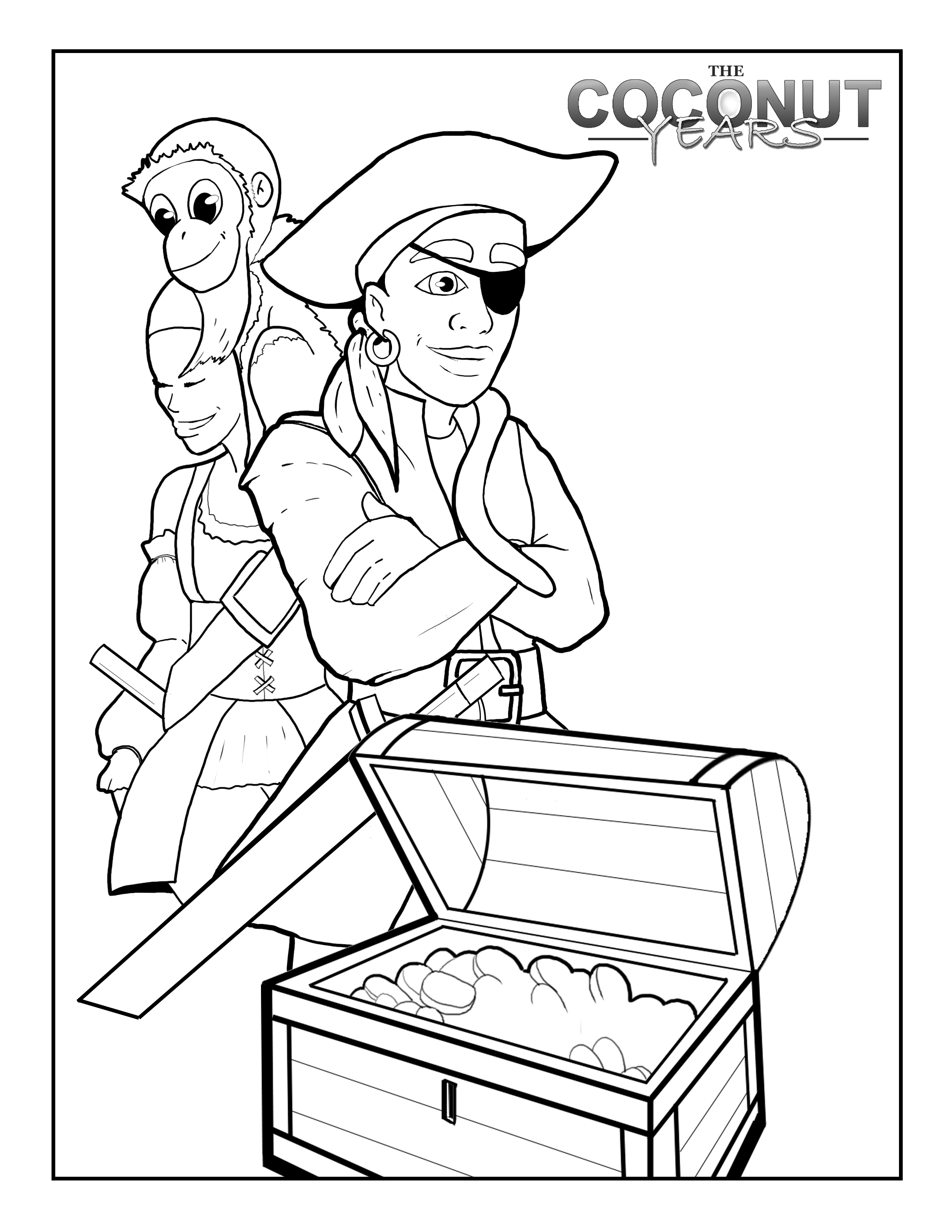 Coloring page: Pirate (Characters) #105308 - Free Printable Coloring Pages