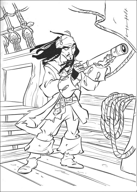 Coloring page: Pirate (Characters) #105324 - Free Printable Coloring Pages