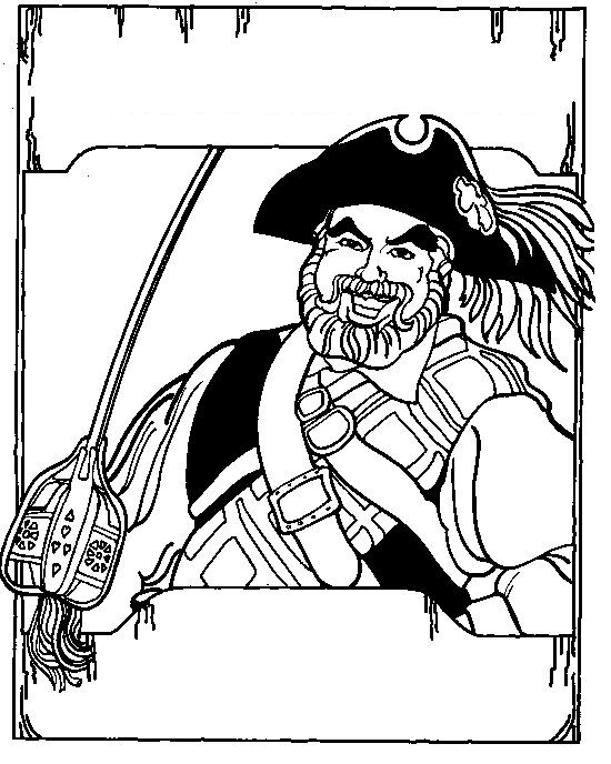 Coloring page: Pirate (Characters) #105327 - Free Printable Coloring Pages