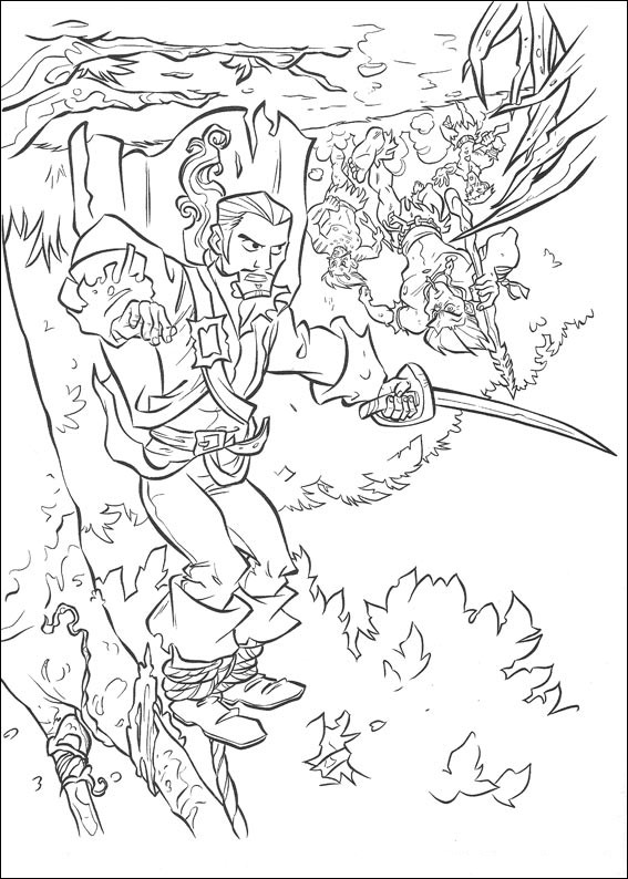 Coloring page: Pirate (Characters) #105349 - Free Printable Coloring Pages