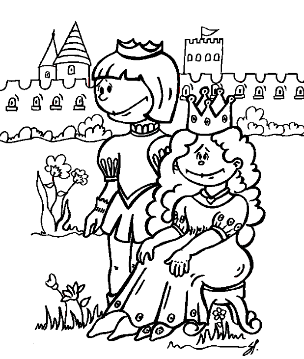Coloring page: Prince (Characters) #105933 - Free Printable Coloring Pages