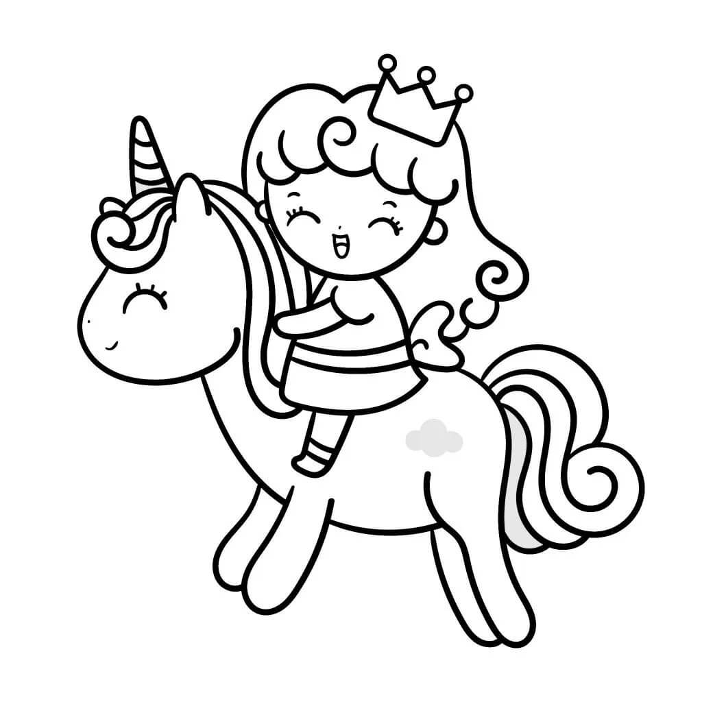 Free printable Princess coloring page #170932 from Characters collection