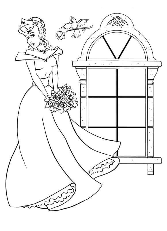 Free printable Princess coloring page #170937 from Characters collection