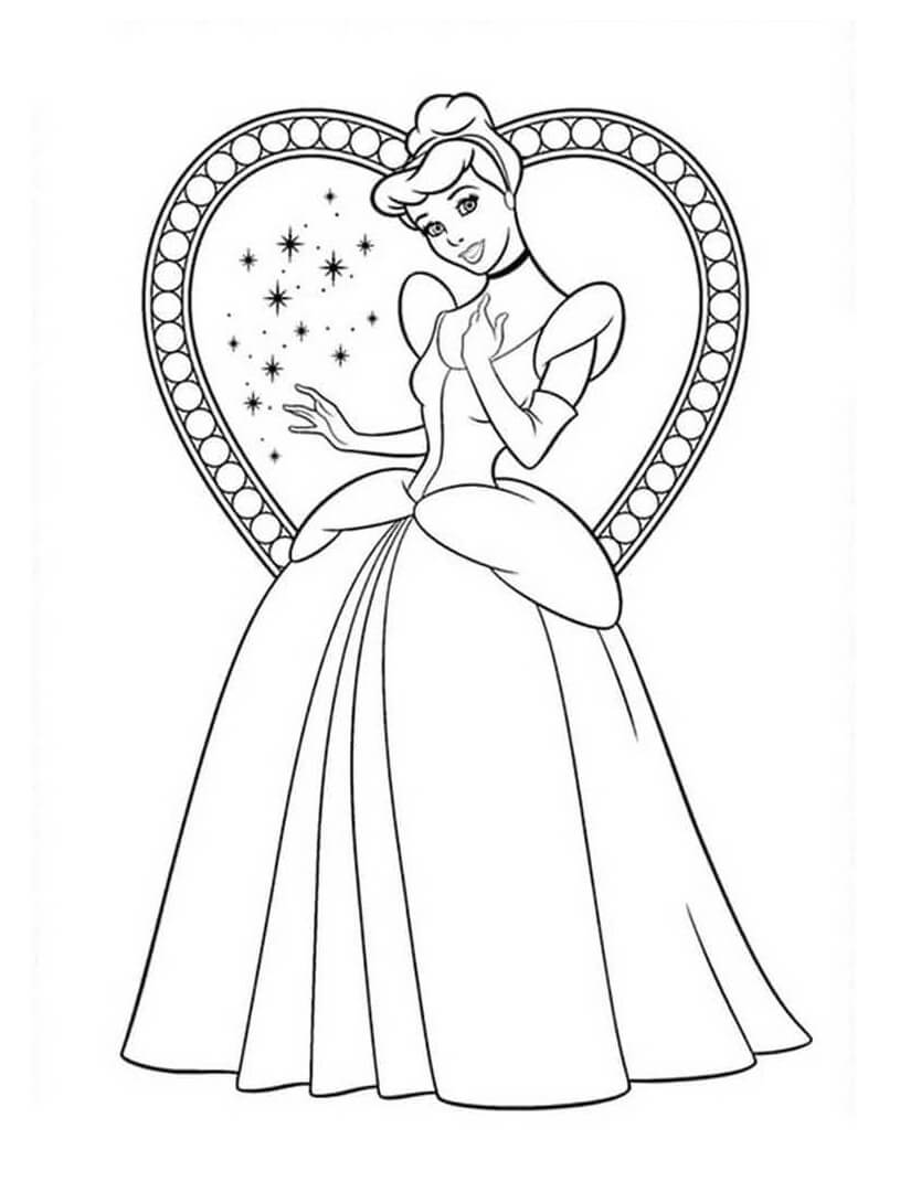 Free printable Princess coloring page #170954 from Characters collection