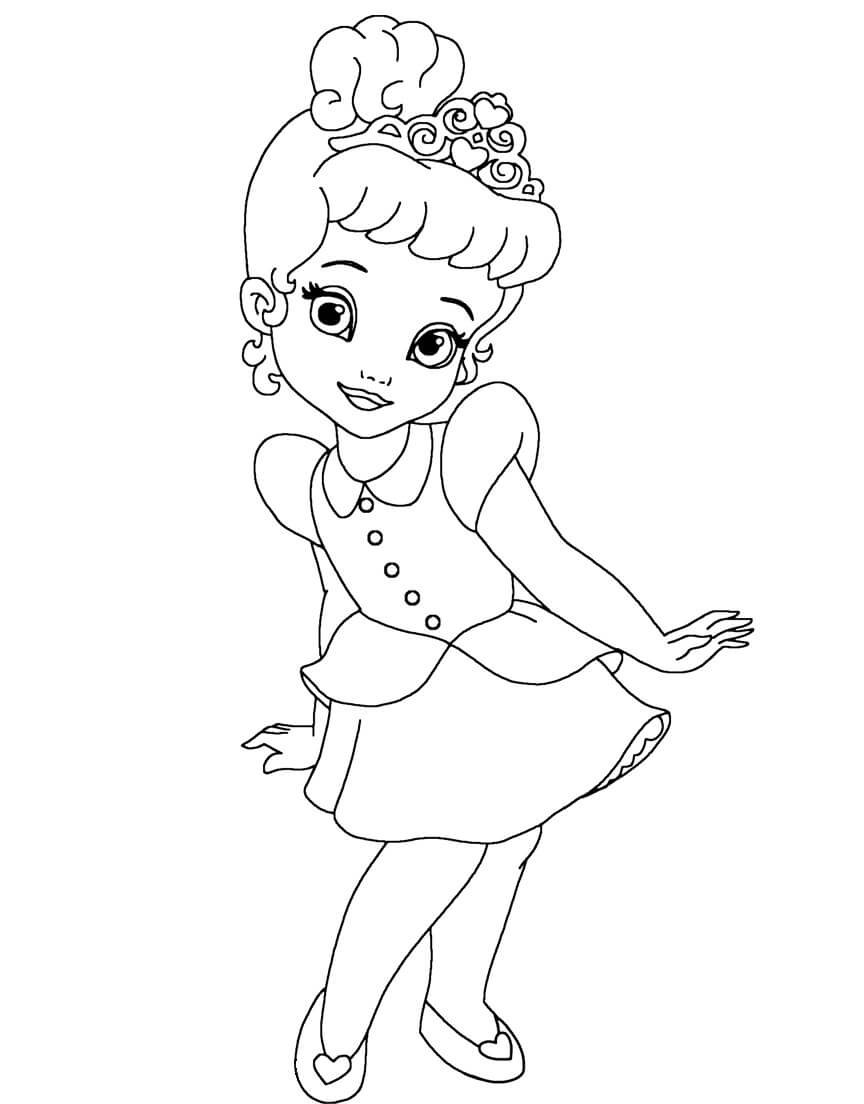 Free printable Princess coloring page #170973 from Characters collection
