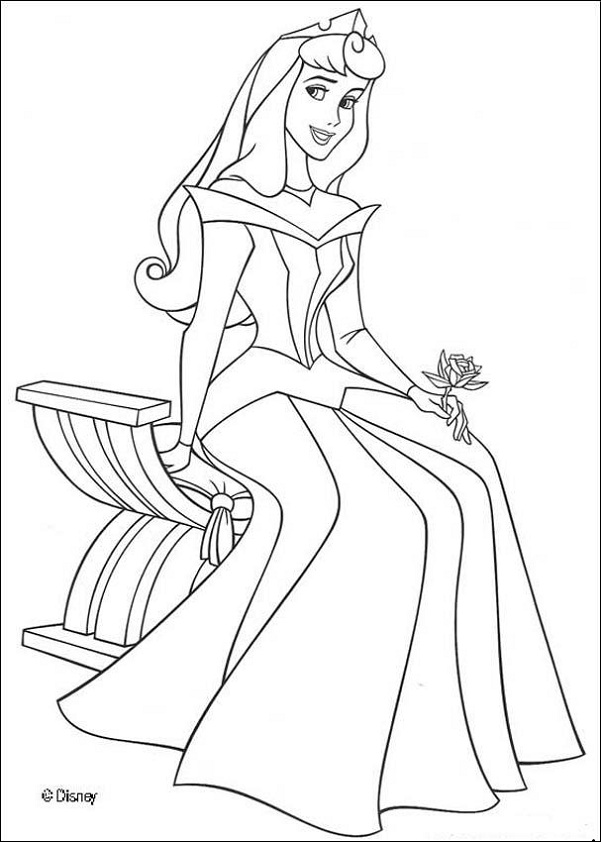 Coloring page: Princess (Characters) #85181 - Free Printable Coloring Pages