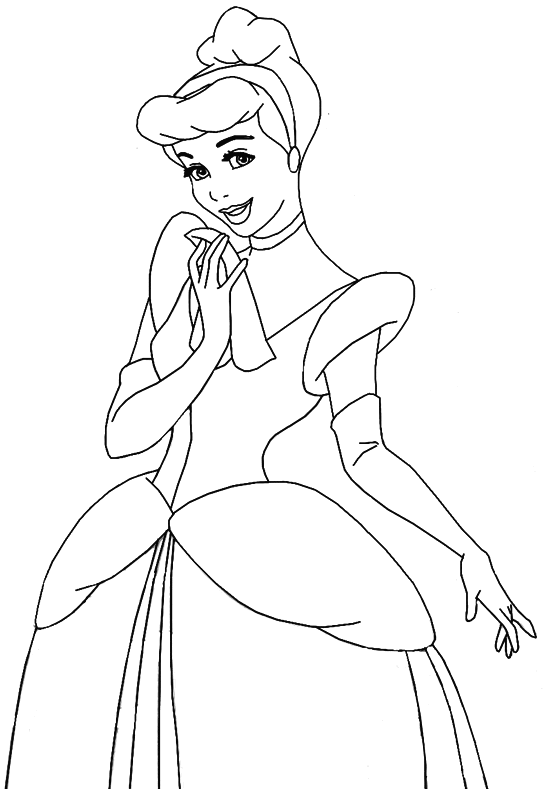 Coloring page: Princess (Characters) #85219 - Free Printable Coloring Pages