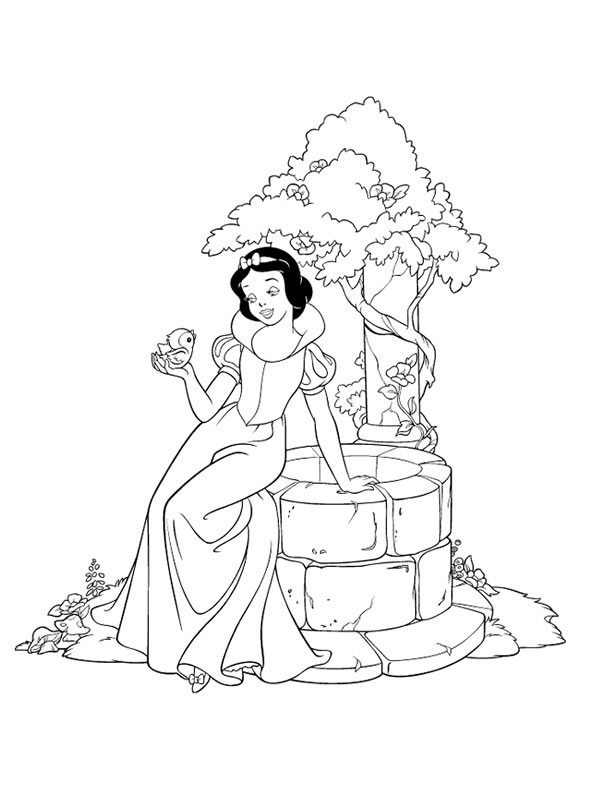 Coloring page: Princess (Characters) #85227 - Free Printable Coloring Pages